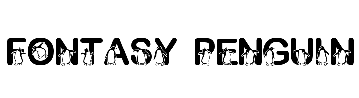 Fontasy Penguin  font caratteri gratis