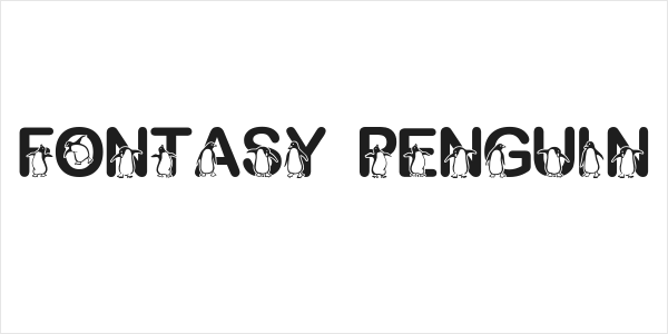 Fontasy Penguin Logo