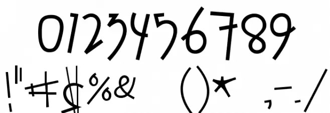 Fontbardeo Schriftart Anderer Schreiben