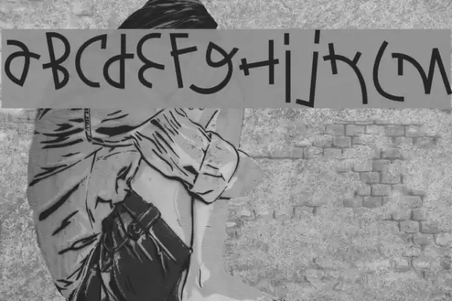 Fontbardeo Schriftart examples