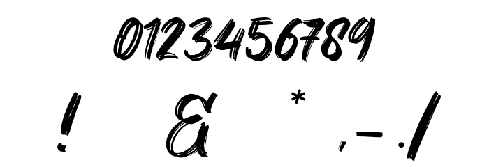 Fontbliz Font OTHER CHARS