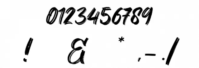 Fontbliz Font OTHER CHARS