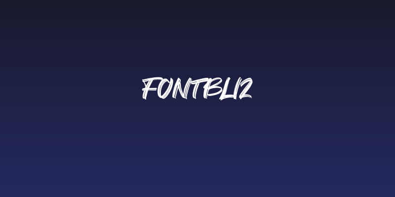 Fontbliz Social Header