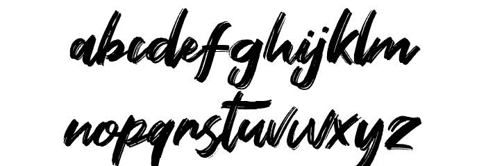 Fontbliz Font LOWERCASE