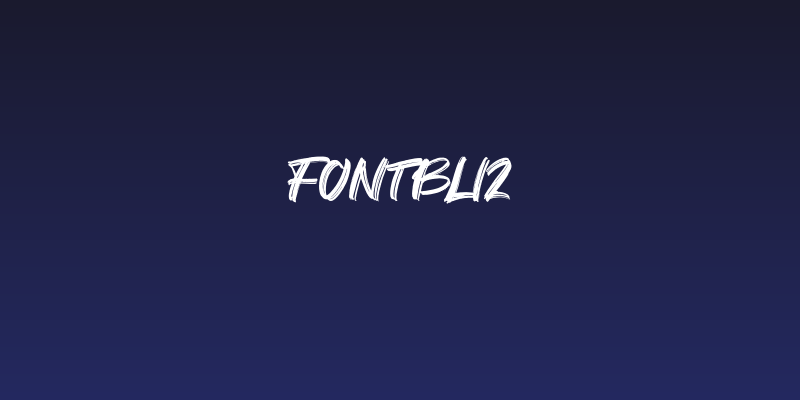 Fontbliz Social Header