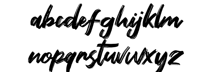 Fontbliz Font LOWERCASE