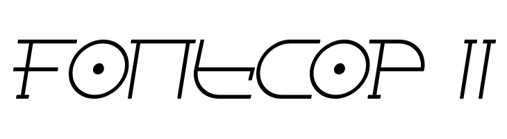 Fontcop II  لخطوط تنزيل