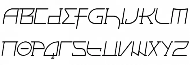 Fontcop III Font Litere mici