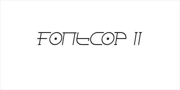 Fontcop II Logo