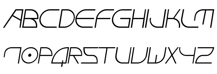Fontcop IV Font LOWERCASE