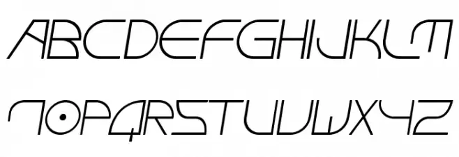 Fontcop IV Шрифта строчной