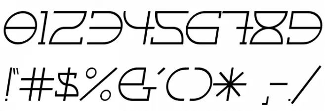 Fontcop Font OTHER CHARS