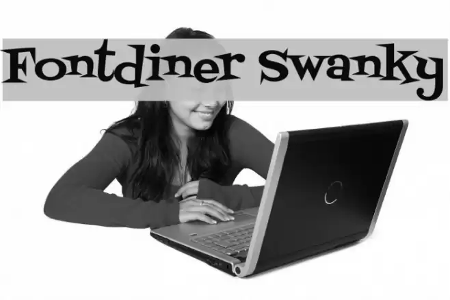 Fontdiner Swanky Font examples