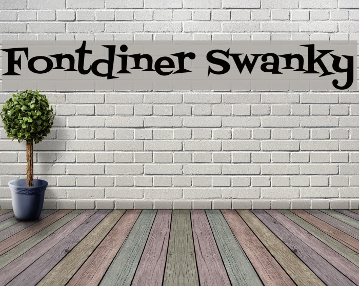 Fontdiner Swanky Example 2