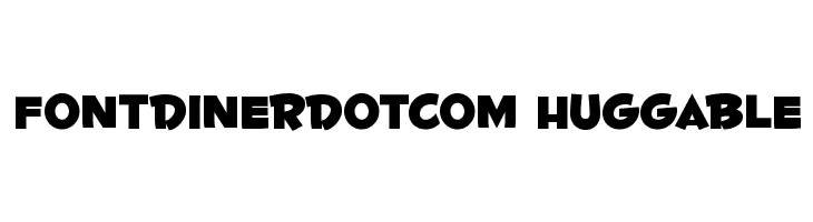Fontdinerdotcom Huggable  フリーフォントのダウンロード