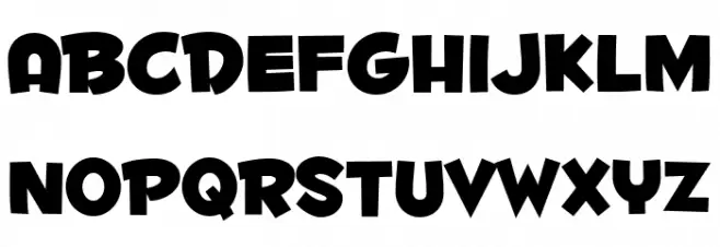 Fontdinerdotcom Huggable خط أحرف كبيرة