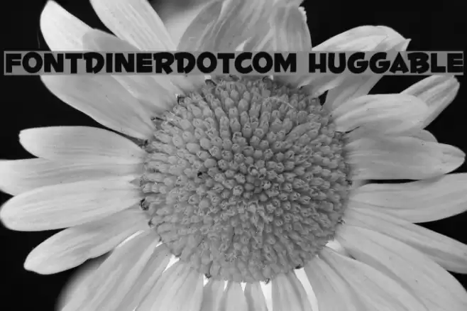 Fontdinerdotcom Huggable Шрифта examples