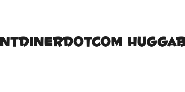 Fontdinerdotcom Huggable Logo