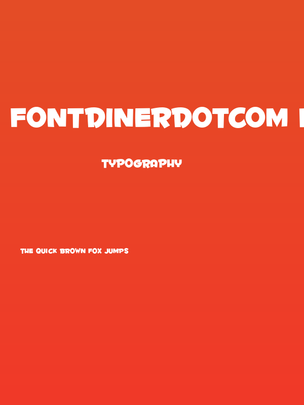 Fontdinerdotcom Huggable Poster