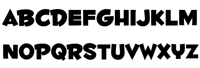 Fontdinerdotcom Huggable Font LOWERCASE