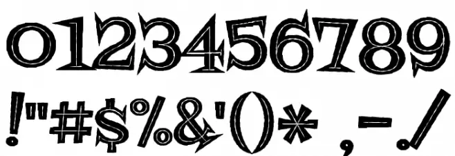 Fontdinerdotcom Jazz Dark Fonte OUTROS PERSONAGENS