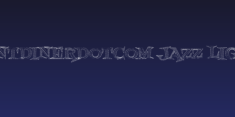 Fontdinerdotcom Jazz Light Social Header