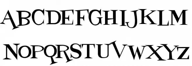 Fontdinerdotcom Loungy フォント 大文字