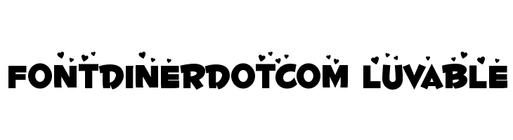 Fontdinerdotcom Luvable Fonte