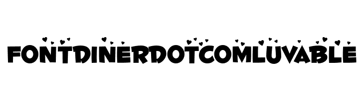 Fontdinerdotcom Luvable  Fuentes Gratis Descargar