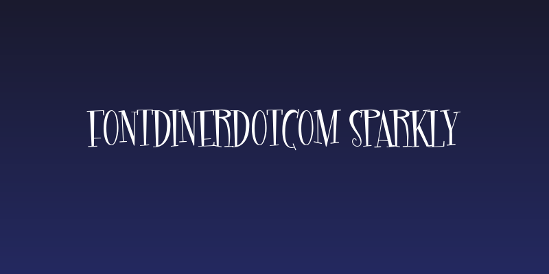 Fontdinerdotcom Sparkly Social Header