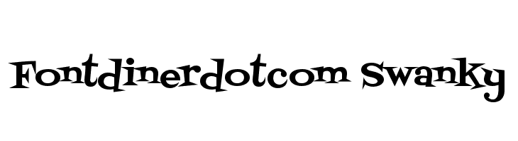 Fontdinerdotcom Swanky  les polices de caractères gratuit tlcharger