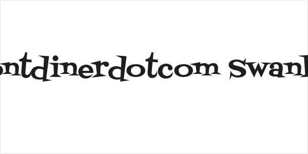 Fontdinerdotcom Swanky Logo