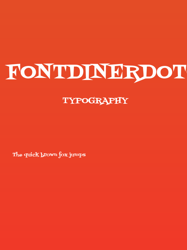 Fontdinerdotcom Swanky Poster