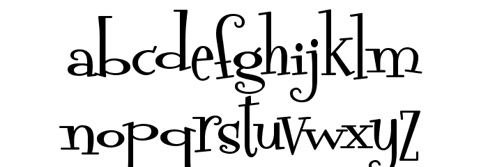 Fontdinerdotcom Schriftart Kleinbuchstaben