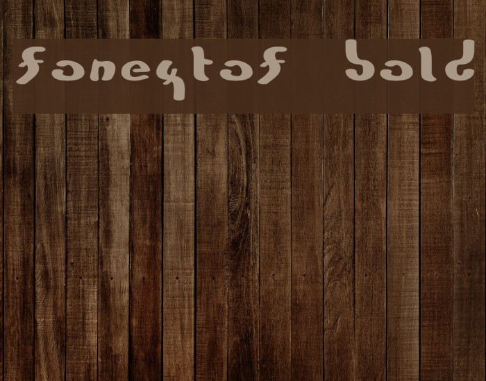 FonteZyxTof Bold Font examples
