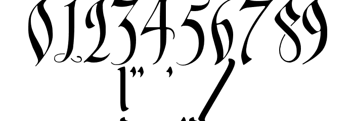 Fontenay Fancy kk Font OTHER CHARS