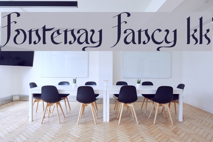 Fontenay Fancy kk Font examples