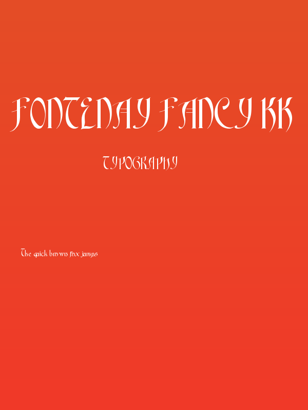 Fontenay Fancy kk Poster