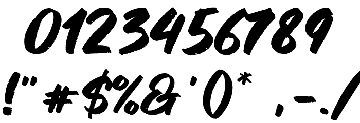 Fonters Font OTHER CHARS