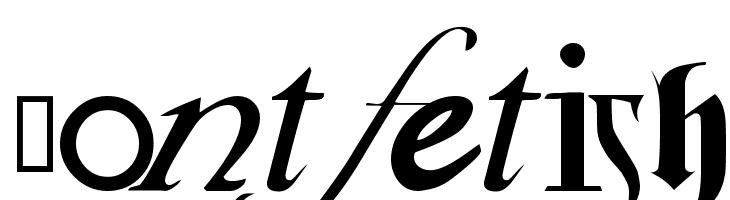 Fontfetish  les polices de caractères gratuit tlcharger