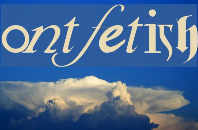 Fontfetish Example 1