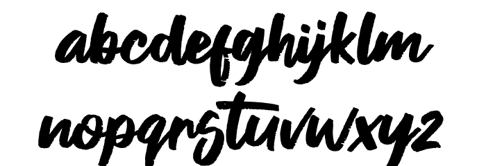 Fontgrab Font LOWERCASE