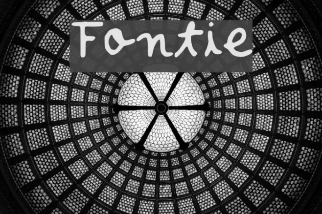 Fontie Font examples