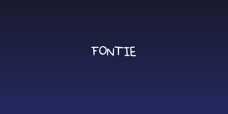 Fontie Social Header