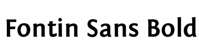 Fontin Sans Bold  Frei Schriftart Herunterladen