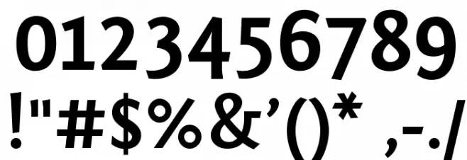 Fontin Sans Bold Font OTHER CHARS