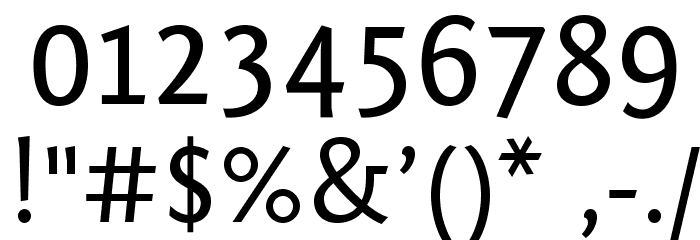 Fontin Sans Regular Font OTHER CHARS