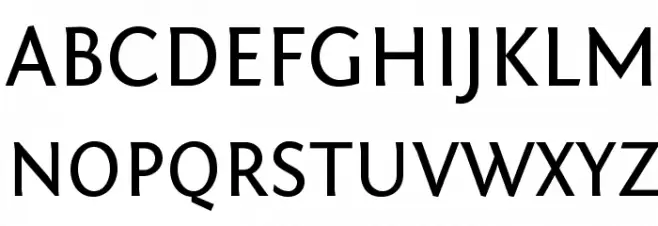 Fontin Sans Regular Шрифта ВЕРХНИЙ