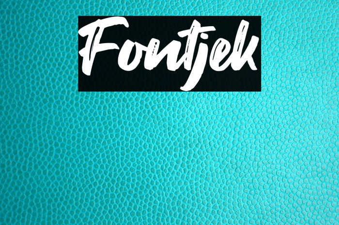 Fontjek Example 1