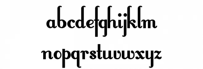 FontleroyBrown Polices MINUSCULES
